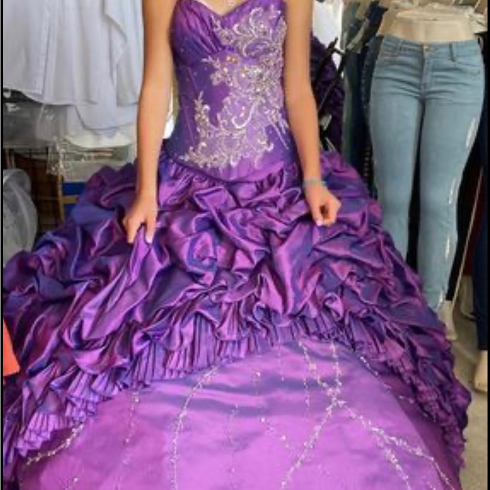 Purple quince dress used once